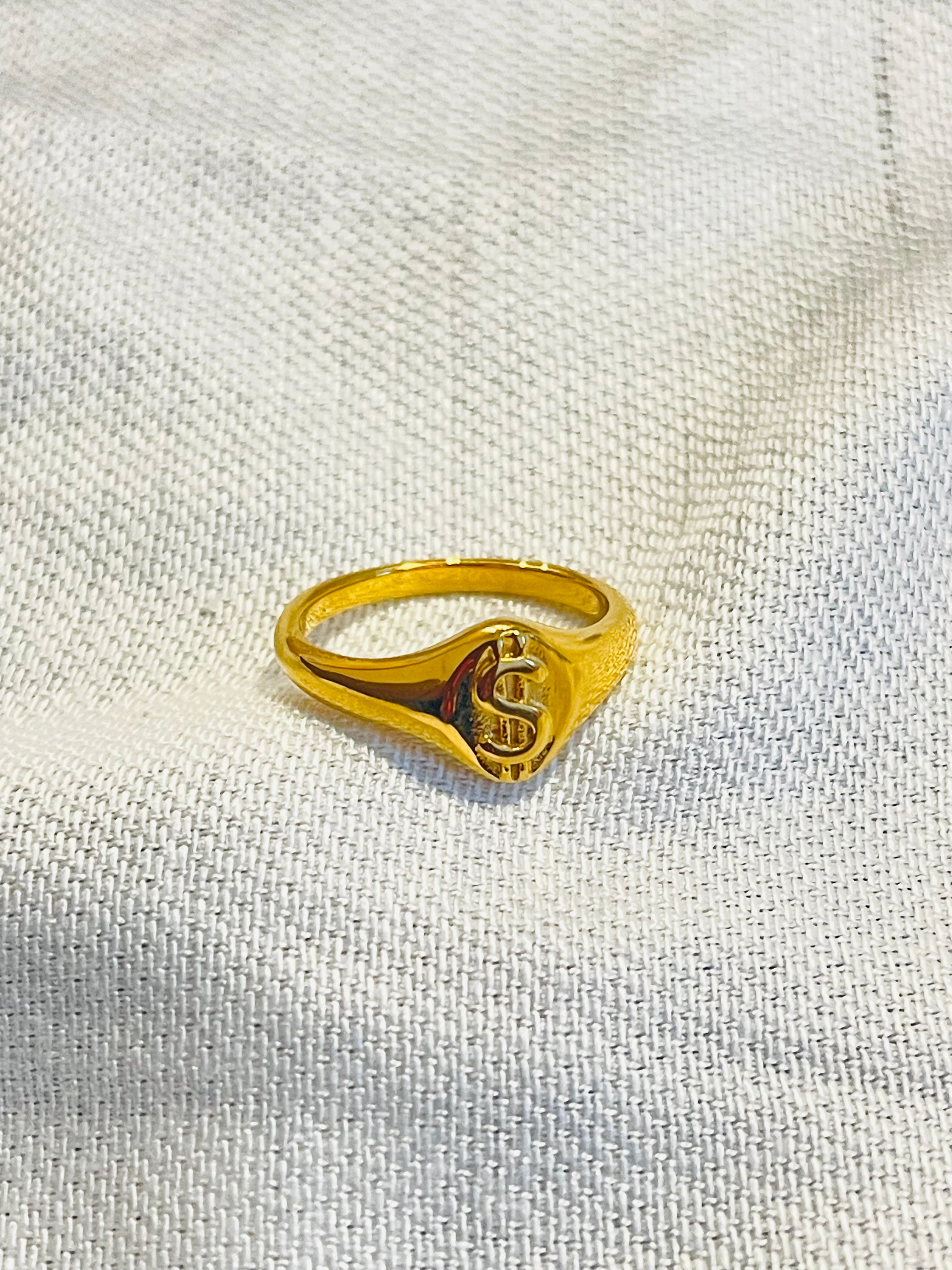 DOLLAR GOLD RING