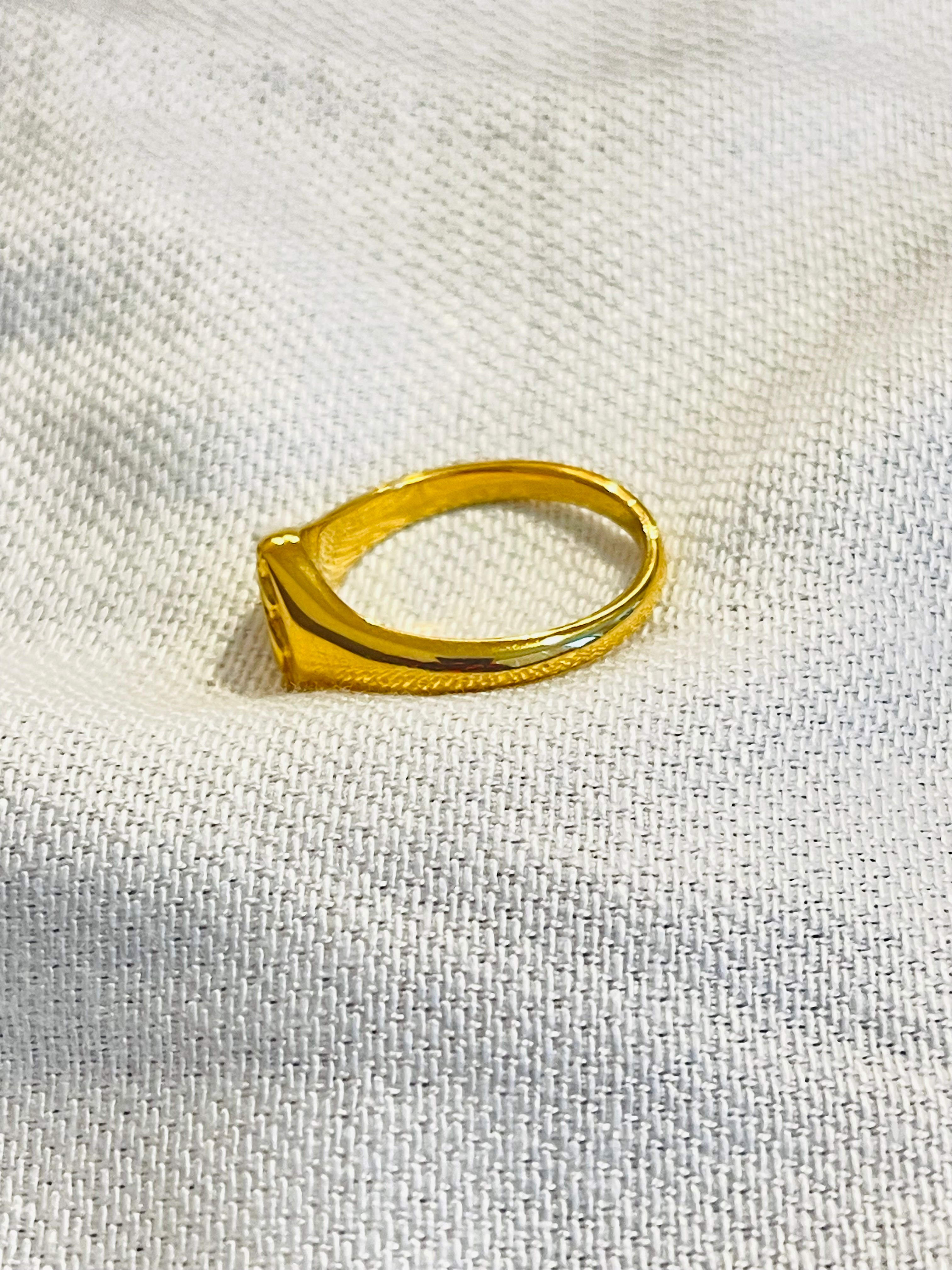 DOLLAR GOLD RING