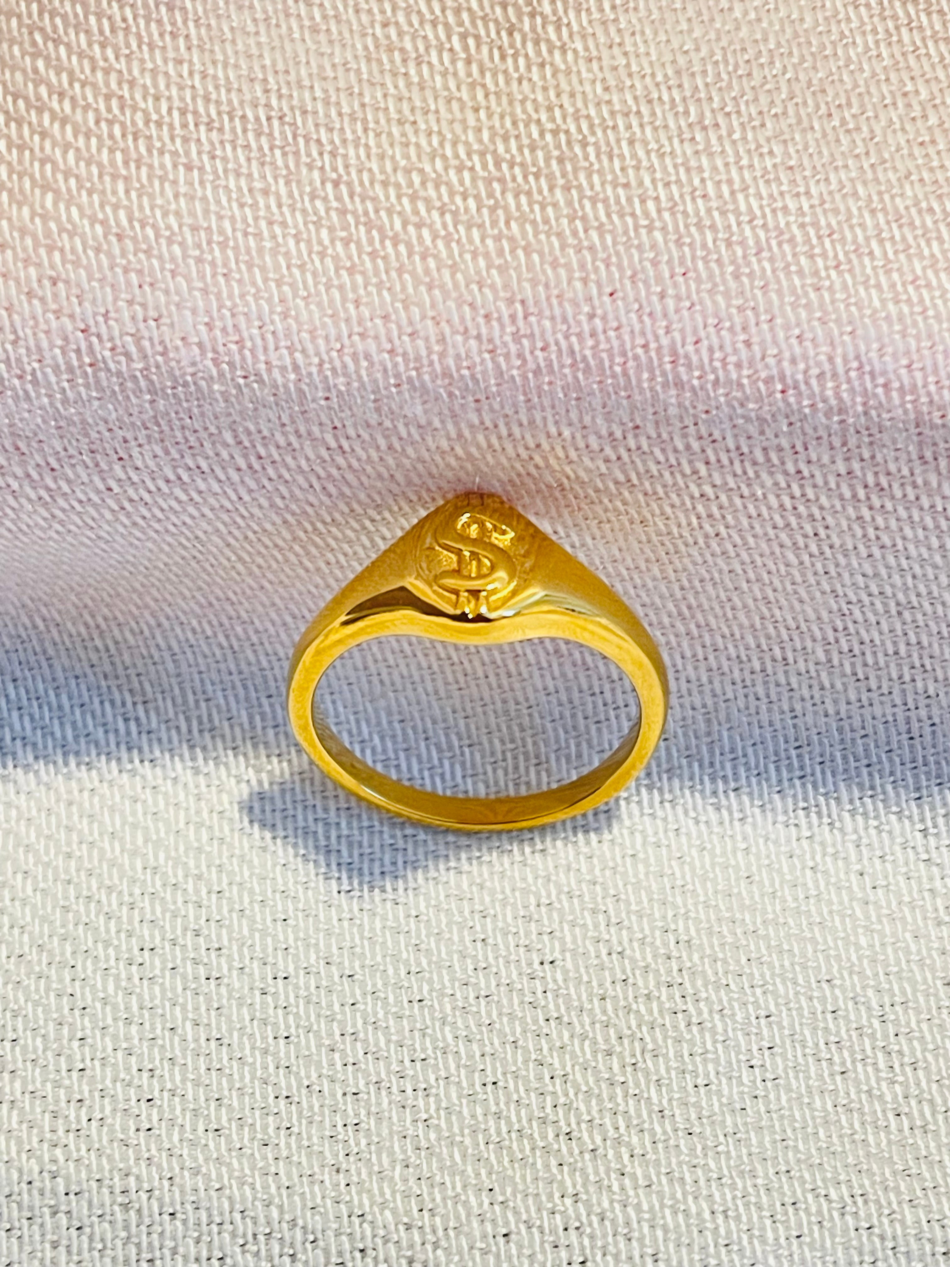 DOLLAR GOLD RING