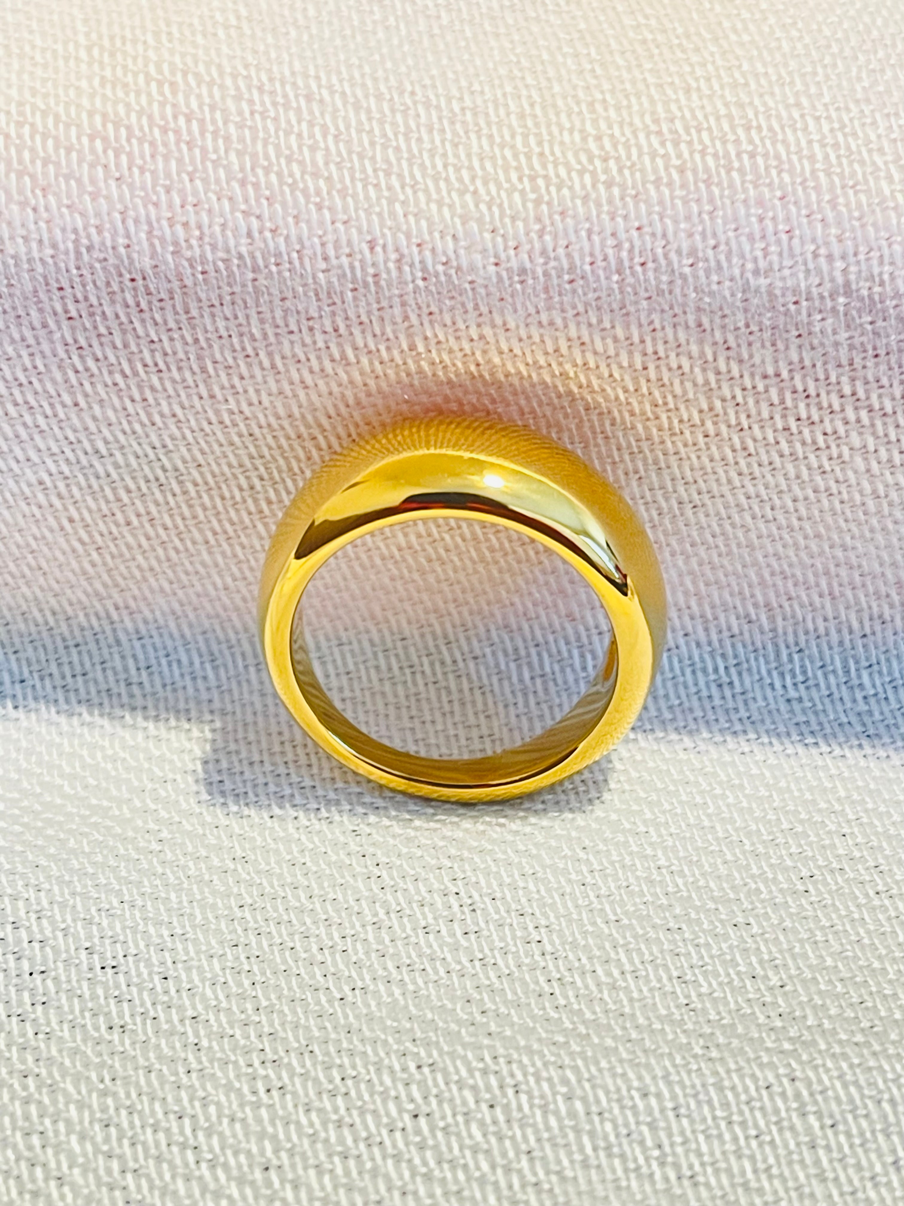 PEACH GOLD RING