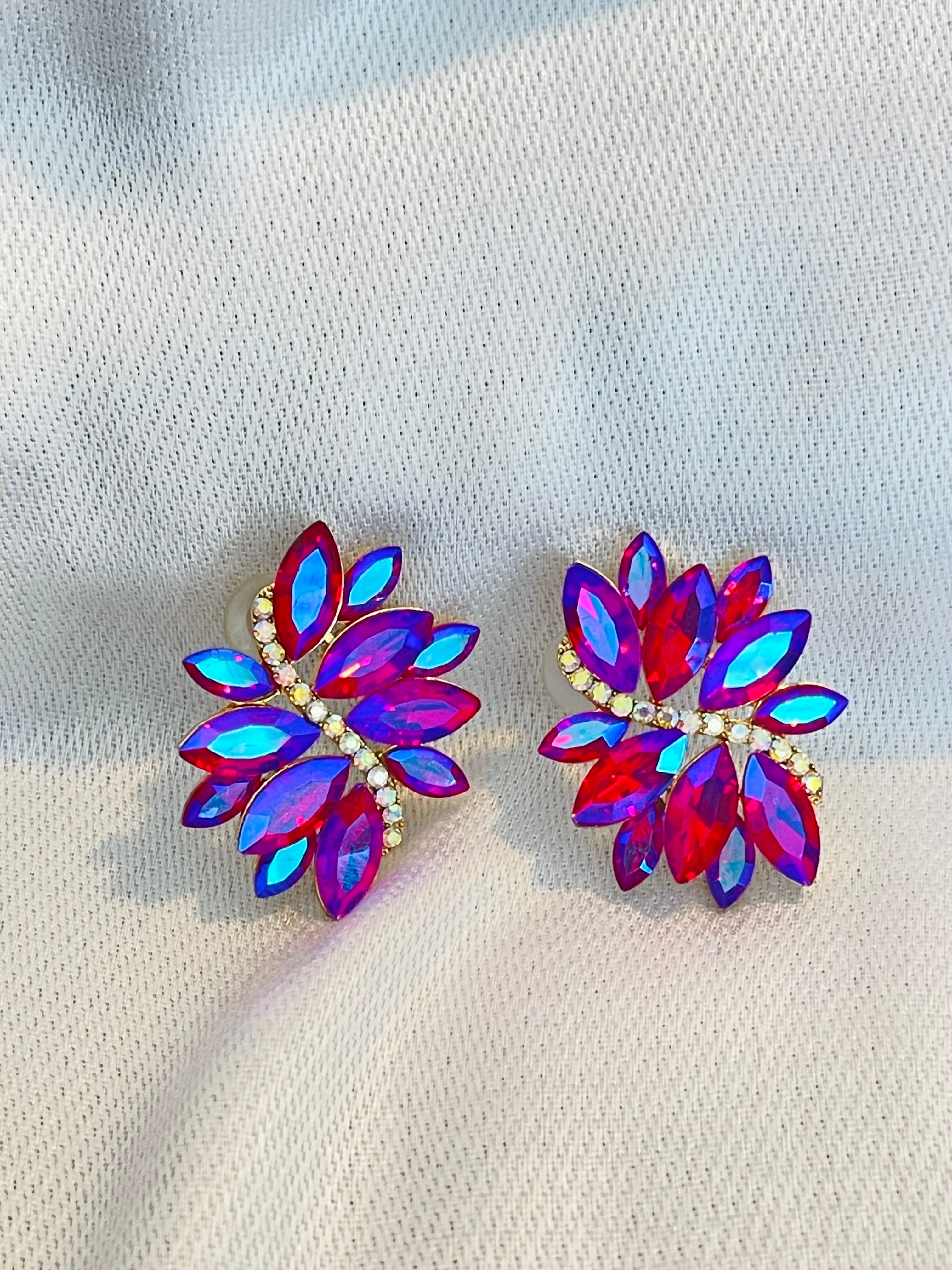 DARLING FLEUR PINKY EARRINGS